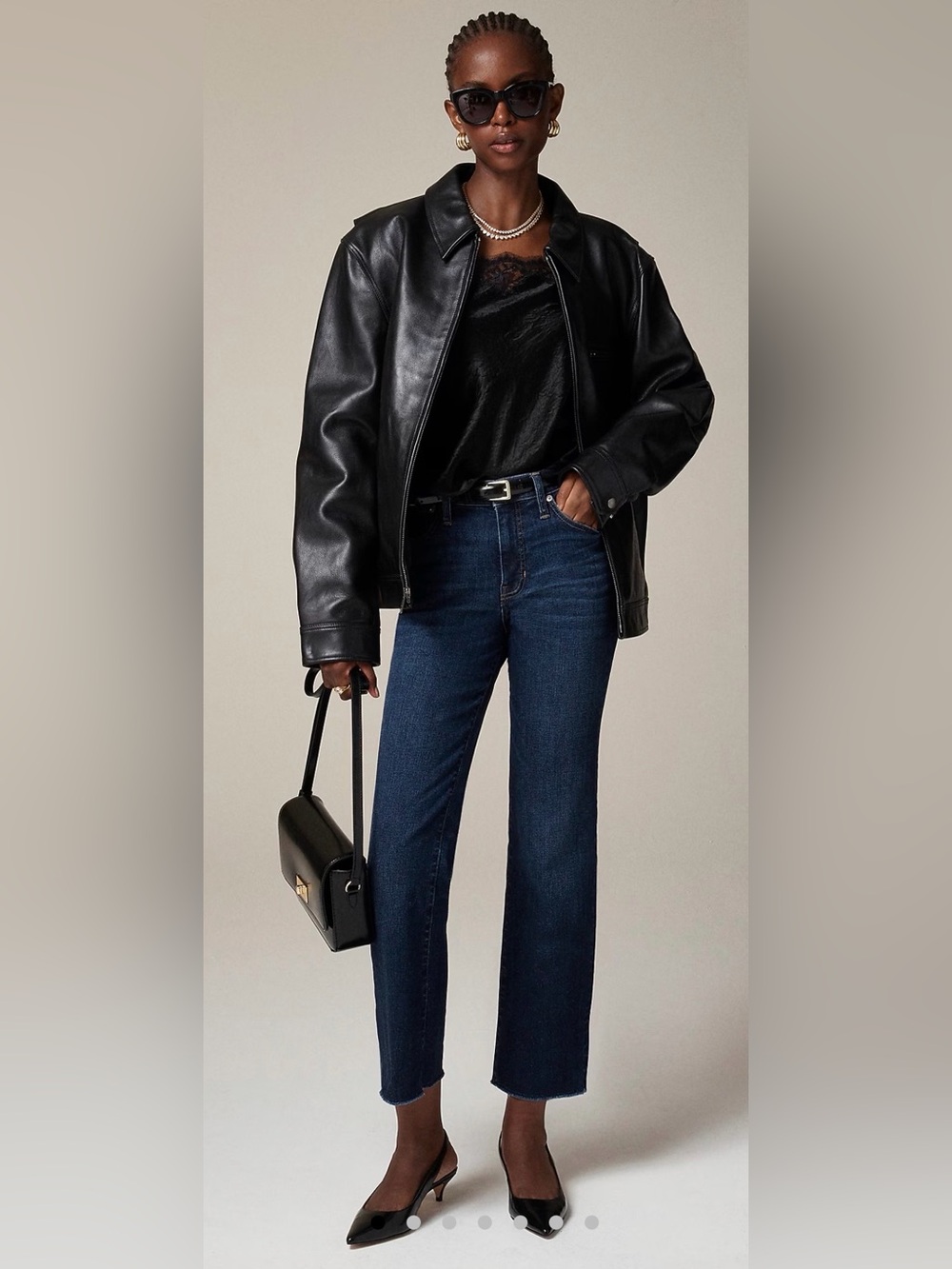 J. Crew Mid Rise Kickout Crop Jeans Size 27 NWT Style CC518